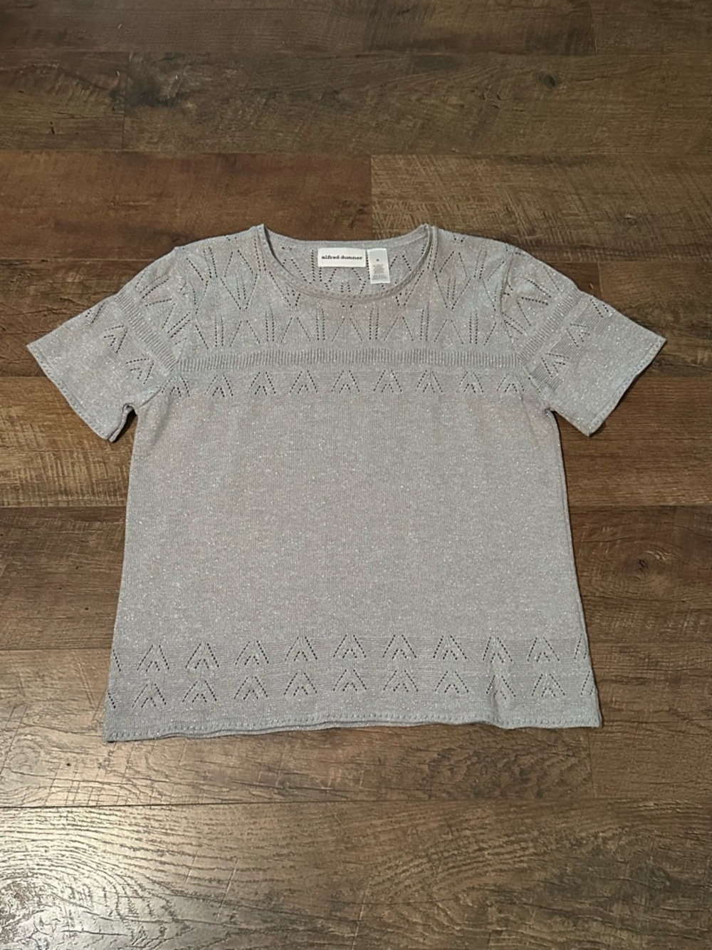 Alfred Dunner Short-Sleeved Knit Top